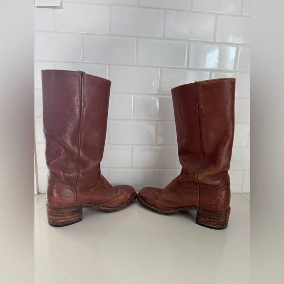 Vintage Frye Campus Boots Mens Size 7 - Picture 7 of 12
